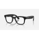 Смарт-окуляри Ray-Ban Meta Wayfarer Gen 2 LargeShiny Black Frame/Clear to Graphite Green Transit.Lens. RW4012 601/1M 50-22 Купити в Україні
