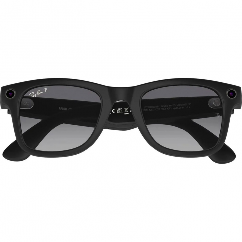 Смарт-окуляри Ray-Ban Meta Wayfarer Gen 2 Large Matte Black Frame / Gradient Graphite Lenses (RW4012 601ST3 53-22) Купити в Україні