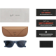 Смарт-окуляри Ray-Ban Meta Wayfarer Gen 2 Shiny Cosmic Blue/Clear Sapphire (RW4012 6628/MF 50-23) Купити в Україні