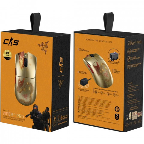 Миша RAZER Viper V3 PRO Wireless, Counter-Strike 2 Edition (RZ01-05120800-R3M1 ) Купити в Україні