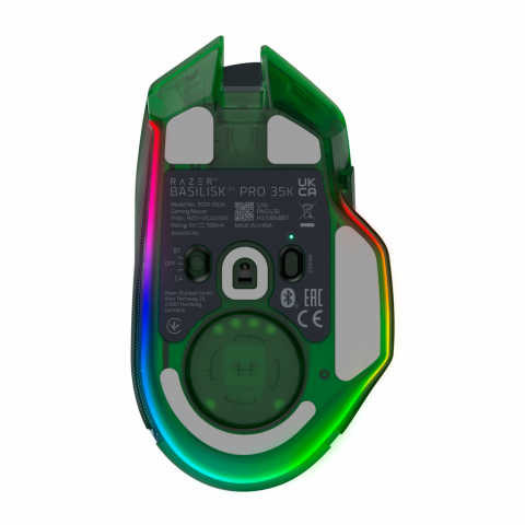 Миша RAZER Basilisk V3 PRO Wireless, 35K, Phantom Green (RZ01-05240300-R3G1) Купити в Україні