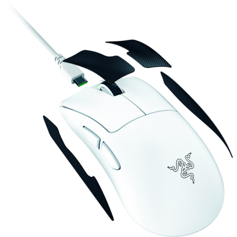 Миша RAZER DeathAdder V4 PRO Wireless, white (RZ01-05330200-R3G1) Уцінка Купити в Україні