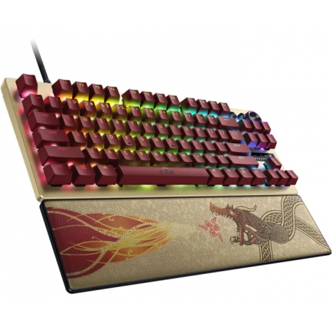 Клавіатура механічна RAZER Huntsman V3 PRO TKL, Counter-Strike 2 Ed. (RZ03-04982100-R3M1) Купити в Україні