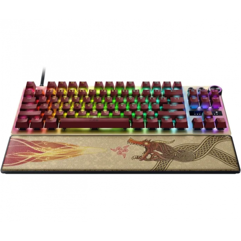 Клавіатура механічна RAZER Huntsman V3 PRO TKL, Counter-Strike 2 Ed. (RZ03-04982100-R3M1) Купити в Україні