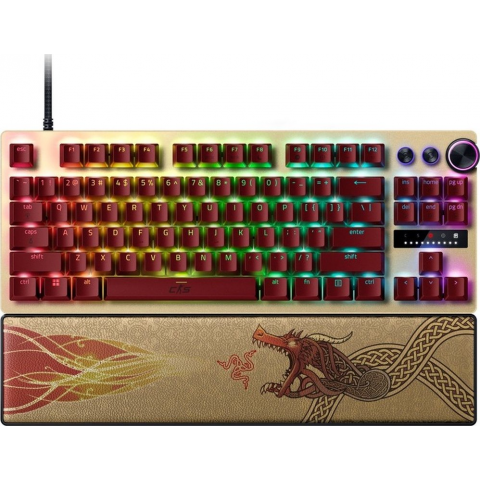 Клавіатура механічна RAZER Huntsman V3 PRO TKL, Counter-Strike 2 Ed. (RZ03-04982100-R3M1) Купити в Україні