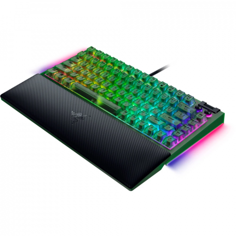 Клавіатура механічна RAZER BlackWidow V4 75%, Phantom Green (RZ03-05003300-R3M1) Купити в Україні