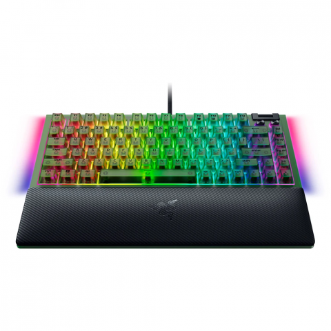 Клавіатура механічна RAZER BlackWidow V4 75%, Phantom Green (RZ03-05003300-R3M1) Купити в Україні