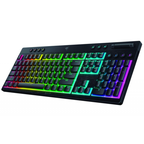 Клавіатура механічна RAZER BlackWidow V4 Low-Profile, Green switch (RZ03-05270100-R3M1) Купити в Україні