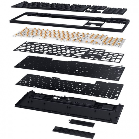 Клавіатура механічна RAZER BlackWidow V4 Low-Profile, Yellow switch (RZ03-05271500-R3M1) Купити в Україні