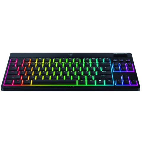 Клавіатура механічна RAZER BlackWidow V4 Low-Profile, TKL, Yellow switch (RZ03-05450100-R3M1) Купити в Україні