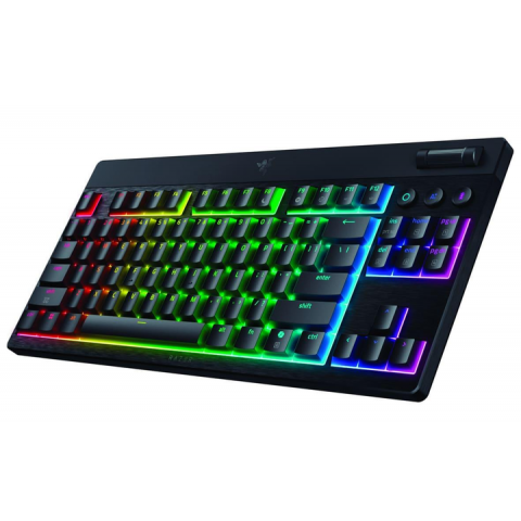 Клавіатура механічна RAZER BlackWidow V4 Low-Profile, TKL, Yellow switch (RZ03-05450100-R3M1) Купити в Україні