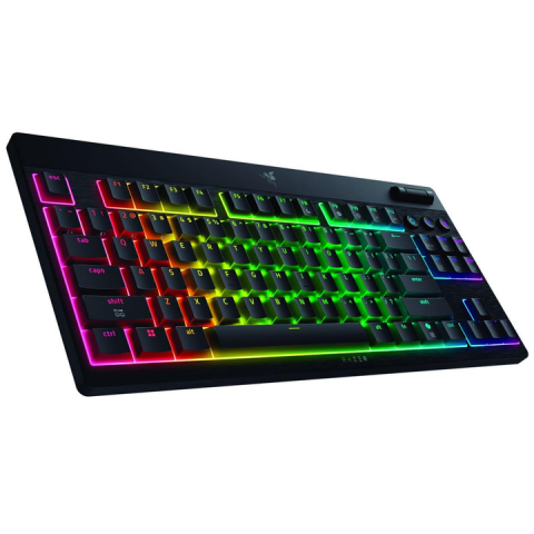 Клавіатура механічна RAZER BlackWidow V4 Low-Profile, TKL, Green switch (RZ03-05450500-R3M1) Купити в Україні