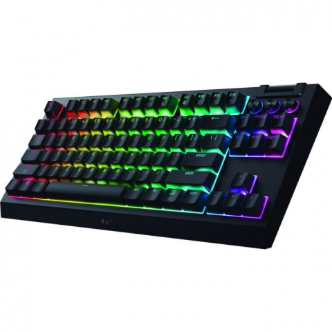 Клавіатура механічна RAZER BlackWidow V4 Low-Profile, TKL, Orange switch (RZ03-05450700-R3M1) Купити в Україні