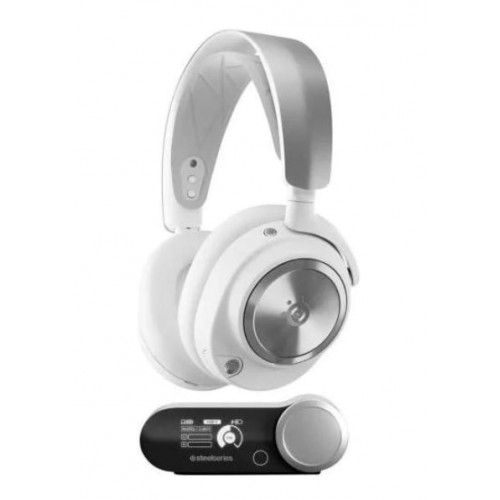 Гарнітура STEELSERIES Arctis Nova Pro Wireless, white (61524) Купити в Україні