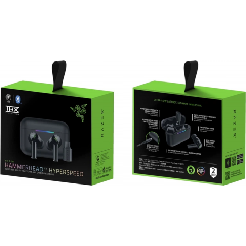Гарнітура RAZER Hammerhead V3 Hyperspeed (RZ12-05610100-R3G1) Купити в Україні