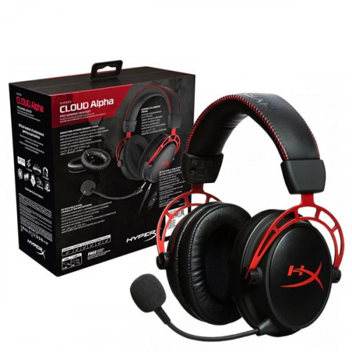 Навушники з мікрофоном HyperX Cloud Alpha (HX-HSCA-RD/4P5L1AM) Купити в Україні