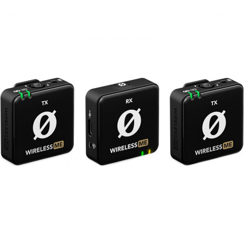 Мікрофонна радіосистема камери для смартфону Rode Wireless ME Dual Black WIMEDUAL (Уцінка) Купити в Україні