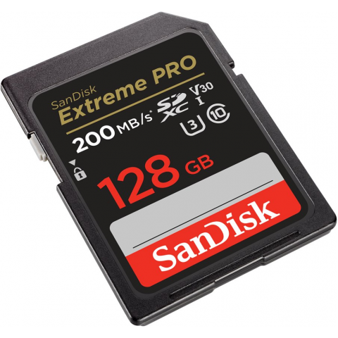 Карта пам'яті SanDisk 128 GB SDXC UHS-I U3 V30 Extreme PRO (SDSDXXD-128G-GN4IN) Купити в Україні