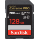 Карта пам'яті SanDisk 128 GB SDXC UHS-I U3 V30 Extreme PRO (SDSDXXD-128G-GN4IN) Купити в Україні