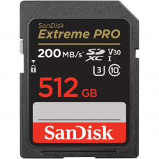 Карта пам'яті SanDisk 512 GB SDXC UHS-I U3 V30 Extreme PRO (SDSDXXD-512G-GN4IN)