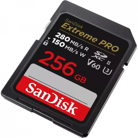 Карта пам'яті SanDisk 256 GB SDXC Extreme Pro UHS-II U3 V60 Class 10 (SDSDXEP-256G-GN4IN) Купити в Україні
