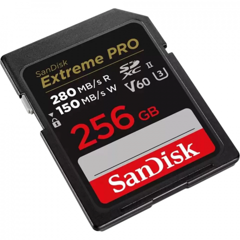 Карта пам'яті SanDisk 256 GB SDXC Extreme Pro UHS-II U3 V60 Class 10 (SDSDXEP-256G-GN4IN) Купити в Україні