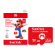 Карта пам'яті SanDisk 256 GB microSDXC Express для Nintendo Switch 2 (SDSQXFN-256G-GR6ZN) Купити в Україні