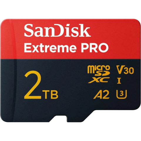 Карта пам'яті SanDisk 2 TB microSDXC Extreme PRO (SDSQXCD-2T00-GN6MA) Купити в Україні