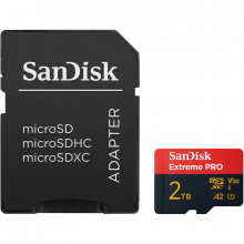 Карта пам'яті SanDisk 2 TB microSDXC Extreme PRO (SDSQXCD-2T00-GN6MA)