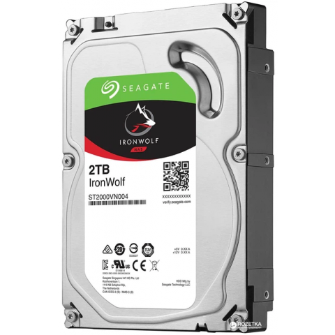 Жорсткий диск Seagate IronWolf 2 TB (ST2000VN004) Купити в Україні