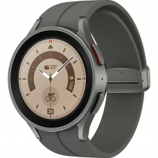 Смарт-годинник Samsung Galaxy Watch5 Pro 45mm LTE Gray Titanium (SM-R925FZTA)