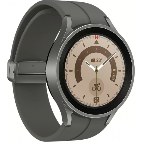 Смарт-годинник Samsung Galaxy Watch5 Pro 45mm LTE Gray Titanium (SM-R925FZTA) Купити в Україні