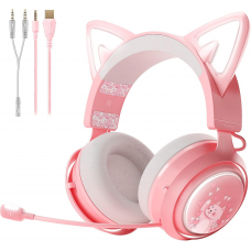 Ігрова гарнітура SOMIC GS510 Wired Gaming Headset Pink (GS510-3.5MM - Pink)