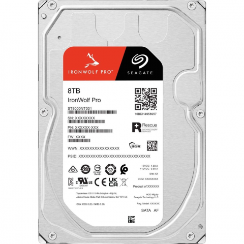 Жорсткий диск Seagate IronWolf Pro 8 TB (ST8000NT001) Купити в Україні