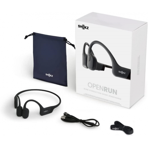 Навушники з мікрофоном Shokz OpenRun Black Купити в Україні