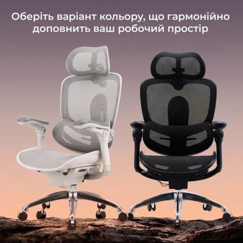 Крісло офісне Sihoo C300 PRO V2 White Купити в Україні