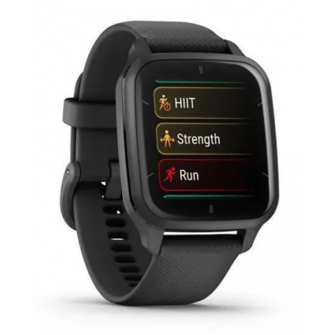 Смарт-годинник Garmin Venu Sq 2 Music Black/Slate (010-02700-10/00) Купити в Україні