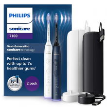 Електрична зубна щітка Philips Sonicare 7100 Series набір 2 шт (HX7429/01)