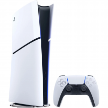 Стаціонарна ігрова приставка Sony PlayStation 5 Slim Digital Edition 825GB White (1000040658)