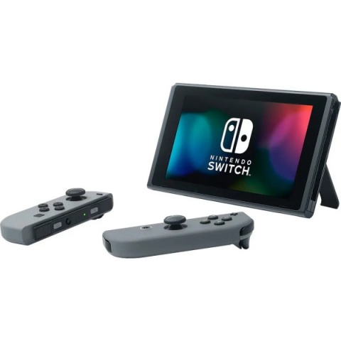 Портативна ігрова приставка Nintendo Switch with Gray Joy Con Купити в Україні