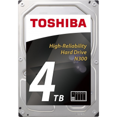 Жорсткий диск Toshiba N300 4TB (HDWQ140UZSVA)