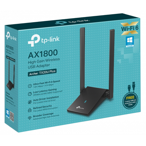 Wi-Fi адаптер TP-Link Archer TX20U Plus Купити в Україні