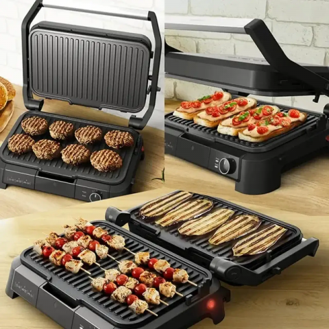 Електрогриль притискний Tefal SuperGrill 3in1 XL GC520DE0 Купити в Україні