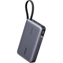 Універсальна батарея UGREEN Nexode Power Bank, 20000mAh 145W Laptop Portable Charger USB-C Cable (55992)