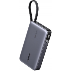 Універсальна батарея UGREEN Nexode Power Bank, 20000mAh 145W Laptop Portable Charger USB-C Cable (55992)