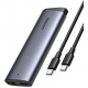 Зовнішній SSD корпус Ugreen M.2 NVMe USB 3.2 Gen2 10 Гбіт/с Алюмінієвий Сірий (35267) Купити в Україні