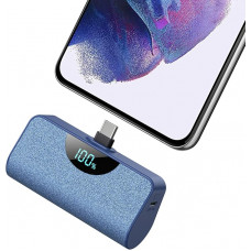 Універсальна батарея QTshine HX45K8 5200mAh, USB C Blue