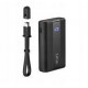 Універсальна батарея VRURC T2055 Power Bank 20000mAh Black Купити в Україні