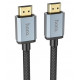 Кабель Hoco US03 HDMI to HDMI 2m Black (6931474777287) Купити в Україні