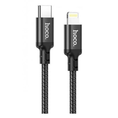 Кабель Lightning Hoco X14 Times Speed Type-C to Lightning 20W 1m Black (6931474752192) Купити в Україні